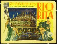 4f858 RIO RITA LC '29 two different images of RKO's lavish production numbers, w/sexy border girls!