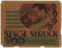 4f275 STAGE STRUCK TC '36 Busby Berkeley directed, images of of Powell, Blondell & top stars!