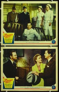4g196 DR. KILDARE'S CRISIS 2 movie lobby cards '40 Lew Ayres, Laraine Day, Robert Young!