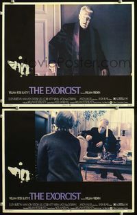 4g215 EXORCIST 2 LCs '74 William Friedkin, Max Von Sydow, horror classic from William Peter Blatty!