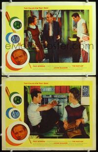 4g351 HUSTLER 2 movie lobby cards R64 pool pro Paul Newman as Fast Eddie, Piper Laurie!