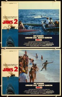 4g375 JAWS 2 2 LCs '78 you thought it was safe to go back in the water, cool different border art!
