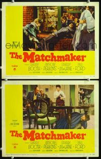 4g489 MATCHMAKER 2 movie lobby cards '58 Shirley MacLaine, Paul Ford, Robert Morse!