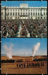 4g541 NICHOLAS & ALEXANDRA 2 color 11x14 stills '72 end of Russian aristocracy, images of soldiers!