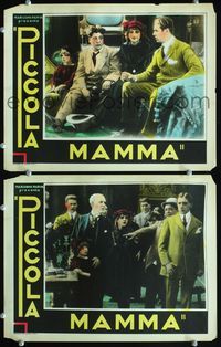4g593 PICCOLA MAMMA 2 movie lobby cards '14 Vitale De Stefano directs & stars!