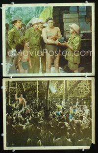 4g777 TARZAN'S SECRET TREASURE 2 movie LCs R48 Johnny Weissmuller as king of the jungle!