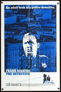 4j217 DETECTIVE 1sh '68 Frank Sinatra as gritty New York City cop!