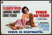 4k023 BUTTERFIELD 8 Belgian '60 art of the most desirable callgirl Elizabeth Taylor!