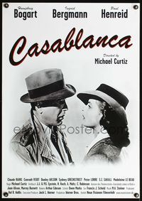 4k232 CASABLANCA German R07 Humphrey Bogart, Ingrid Bergman, Michael Curtiz classic!
