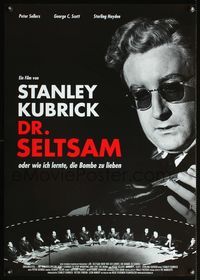 4k235 DR. STRANGELOVE German R04 Stanley Kubrick directed classic, great image of Peter Sellers!