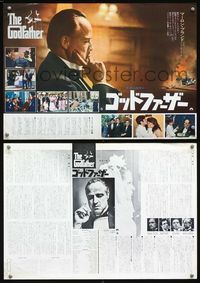 4k272 GODFATHER DS Japanese 14x20 '72 classic Marlon Brando image, Francis Ford Coppola!