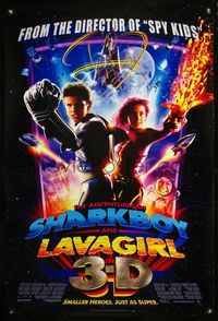 4m079 ADVENTURES OF SHARKBOY & LAVAGIRL DS 1sh '05 3-D, Taylor Lautner, David Arquette