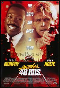 4m140 ANOTHER 48 HRS int'l 1sh '90 Eddie Murphy & Nick Nolte are back in town!