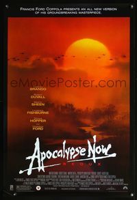 4m150 APOCALYPSE NOW video 1sh R01 REDUX, re-edited w/new scenes by Francis Ford Coppola!