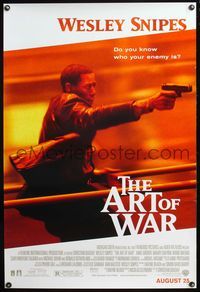 4m157 ART OF WAR DS advance 1sh '00 Christian Duguay directed, Wesley Snipes action image!