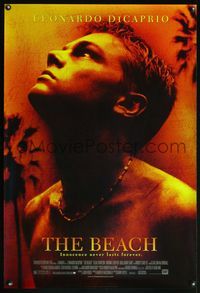 4m216 BEACH 1sh '00 directed by Danny Boyle, Leonardo DiCaprio stranded on island paradise!