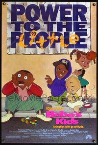 4m223 BEBE'S KIDS 1sh '92 Bruce W. Smith cartoon, Power to the Little People!