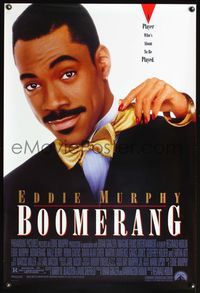 4m260 BOOMERANG 1sh '92 Halle Berry, Eddie Murphy is a player who's about to be played!