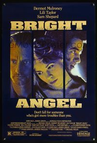 4m272 BRIGHT ANGEL 1sh '91 Michael Fields directed, Dermot Mulroney, Lili Taylor, Sam Shepard!