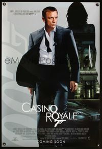 4m287 CASINO ROYALE DS int'l advance 1sh '06 Daniel Craig as James Bond, Eva Green, Mads Mikkelsen