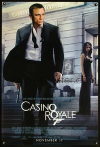 4m286 CASINO ROYALE advance 1sh '06 Daniel Craig as James Bond, Eva Green, Mads Mikkelsen