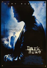 4m394 DARK BLUE 1sh '02 cool profile image of Kurt Russell, sworn to protect, sworn to secrecy!