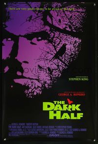 4m395 DARK HALF 1sh '93 George Romero directed, based on the Stephen King book, spooky art!