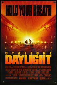 4m406 DAYLIGHT 1sh '96 Sylvester Stallone, Rob Cohen directed, hold your breath!