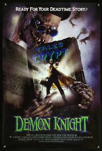 4m414 DEMON KNIGHT 1sh '95 Billy Zane, Tales from the Crypt, great image of Crypt-Keeper!