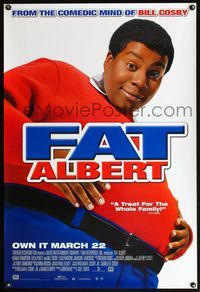 4m503 FAT ALBERT video advance 1sh '04 Kenan Thompson, from the comedic mind of Bill Cosby!