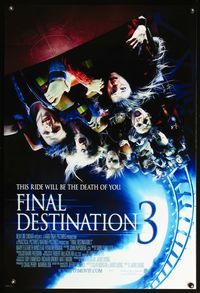 4m512 FINAL DESTINATION 3 DS int'l 1sh '06 James Wong directed, this ride will be the death of you!