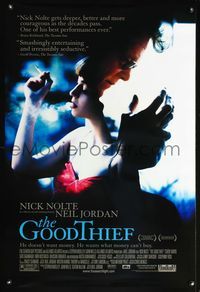 4m579 GOOD THIEF DS 1sh '02 close-up of Nick Nolte, Neil Jordan directed!