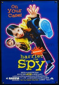 4m604 HARRIET THE SPY DS advance 1sh '96 wacky kid detective Michelle Trachtenberg, Rosie O'Donnell!