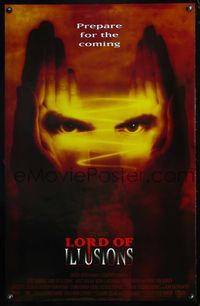 4m658 LORD OF ILLUSIONS DS int'l 1sh '95 directed by Clive Barker, Bakula, prepare for the coming!
