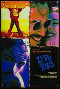 4m661 LOVE & A .45 DS 1sh '94 directed by C.M. Talkington, Gil Bellows, Renee Zellweger