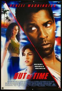 4m694 OUT OF TIME DS 1sh '03 Carl Franklin directed, Denzel Washington, Eva Mendes, Sanaa Lathan