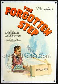4p152 FORGOTTEN STEP linen 1sh '38 John Nesbitt story of man wanting to blow up ship for insurance!