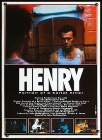 4r184 HENRY: PORTRAIT OF A SERIAL KILLER German '91 Michael Rooker as murderer Henry Lee Lucas!