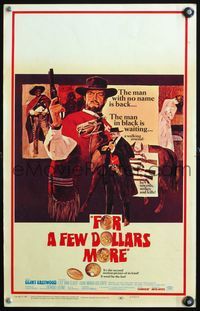 4s112 FOR A FEW DOLLARS MORE WC '67 Per Qualche Dollaro in Piu, Eastwood, Sergio Leone classic!