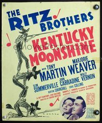 4s184 KENTUCKY MOONSHINE WC '37 wacky art of the Ritz Brothers as hillbillies by P. Webb!