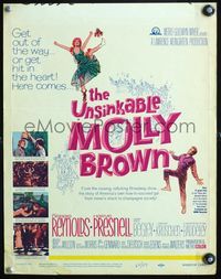 4s380 UNSINKABLE MOLLY BROWN WC '64 Debbie Reynolds, get out of the way or hit in the heart!