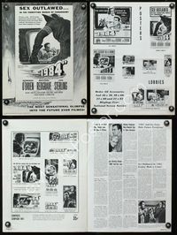 4t003 1984 pressbook '56 based on George Orwell's classic novel, Edmond O'Brien!
