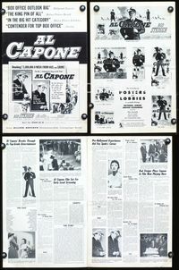 4t035 AL CAPONE pressbook '59 cool comparison of Rod Steiger to the most notorious gangster!