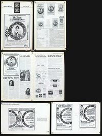 4t039 ALICE'S RESTAURANT pressbook '69 Arlo Guthrie, Arthur Penn, musical comedy!