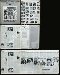 4t063 ASH WEDNESDAY pressbook '73 beautiful aging Elizabeth Taylor gets extensive plastic surgery!