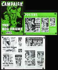 4t112 BIG FRAME pressbook '53 Mark Stevens, Jean Kent, Cyril Smith, cool thriller artwork!
