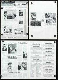 4t150 BOYS TOWN pressbook R57 Spencer Tracy as Father Flannagan, Mickey Rooney!