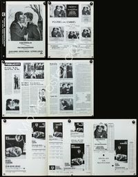 4t165 BROTHERHOOD pressbook '68 Kirk Douglas gives the kiss of death to Alex Cord!