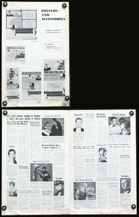 4t200 CHAMBER OF HORRORS pressbook '66 the unspeakable vengeance of the crazed Baltimore Strangler!
