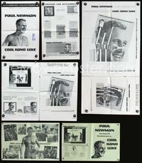 4t240 COOL HAND LUKE pressbook '67 Paul Newman prison escape classic, cool art by James Bama!